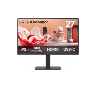LG ELECTRONICS 27 QHD IPS Monitor with USB-C with Daisy Chain